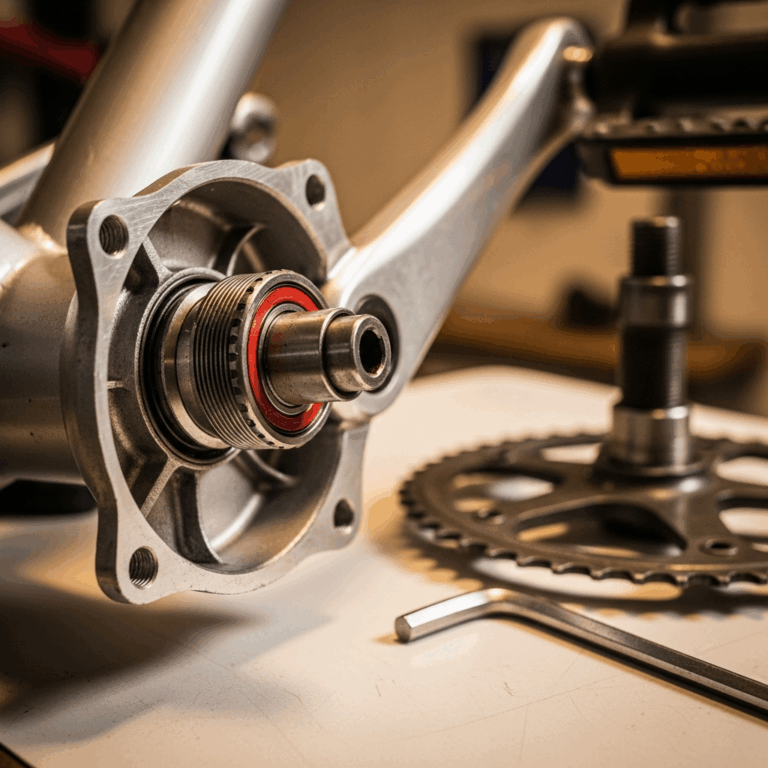 Spin Bike Bottom Bracket Creaking How to Fix It
